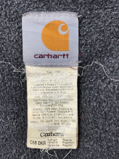 【現状渡し品】【メンズ】 CARHARTT カーハート DUCK JACKET C68 DKR ダックジャケット アウター 146-261024-na-10-tagh サイズ：L カラー：ダークレッド 万代Net店