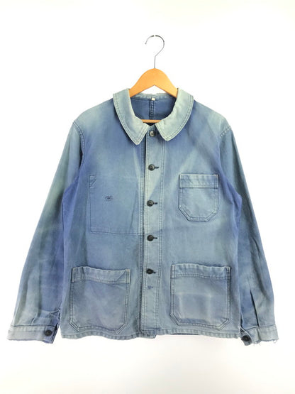 【現状渡し品】【メンズ】 BARBE BLEUE バルブ ブルー FRANCE 60'S-70'S FADE MOLESKIN COVERALLS フランス製 60～70年代 フェイド モールスキン カバーオール 146-261017-ty-16-tagh サイズ：不明 カラー：インディゴ 万代Net店