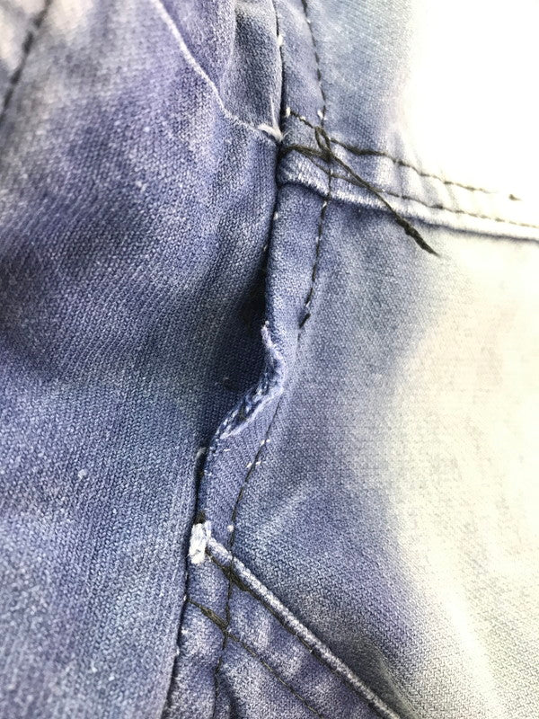 【現状渡し品】【メンズ】 BARBE BLEUE バルブ ブルー FRANCE 60'S-70'S FADE MOLESKIN COVERALLS フランス製 60～70年代 フェイド モールスキン カバーオール 146-261017-ty-16-tagh サイズ：不明 カラー：インディゴ 万代Net店