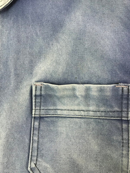 【現状渡し品】【メンズ】 BARBE BLEUE バルブ ブルー FRANCE 60'S-70'S FADE MOLESKIN COVERALLS フランス製 60～70年代 フェイド モールスキン カバーオール 146-261017-ty-16-tagh サイズ：不明 カラー：インディゴ 万代Net店