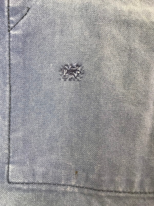 【現状渡し品】【メンズ】 BARBE BLEUE バルブ ブルー FRANCE 60'S-70'S FADE MOLESKIN COVERALLS フランス製 60～70年代 フェイド モールスキン カバーオール 146-261017-ty-16-tagh サイズ：不明 カラー：インディゴ 万代Net店