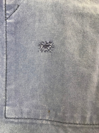 【現状渡し品】【メンズ】 BARBE BLEUE バルブ ブルー FRANCE 60'S-70'S FADE MOLESKIN COVERALLS フランス製 60～70年代 フェイド モールスキン カバーオール 146-261017-ty-16-tagh サイズ：不明 カラー：インディゴ 万代Net店