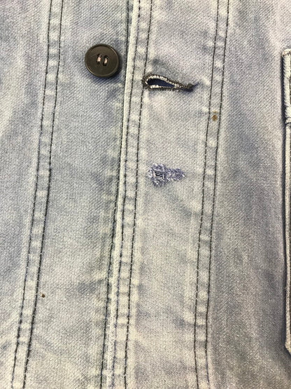 【現状渡し品】【メンズ】 BARBE BLEUE バルブ ブルー FRANCE 60'S-70'S FADE MOLESKIN COVERALLS フランス製 60～70年代 フェイド モールスキン カバーオール 146-261017-ty-16-tagh サイズ：不明 カラー：インディゴ 万代Net店