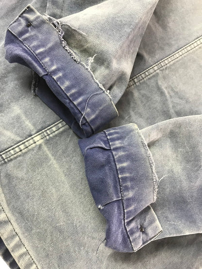 【現状渡し品】【メンズ】 BARBE BLEUE バルブ ブルー FRANCE 60'S-70'S FADE MOLESKIN COVERALLS フランス製 60～70年代 フェイド モールスキン カバーオール 146-261017-ty-16-tagh サイズ：不明 カラー：インディゴ 万代Net店