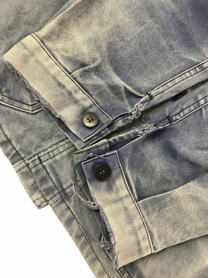 【現状渡し品】【メンズ】 BARBE BLEUE バルブ ブルー FRANCE 60'S-70'S FADE MOLESKIN COVERALLS フランス製 60～70年代 フェイド モールスキン カバーオール 146-261017-ty-16-tagh サイズ：不明 カラー：インディゴ 万代Net店