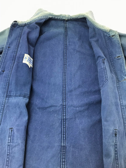 【現状渡し品】【メンズ】 BARBE BLEUE バルブ ブルー FRANCE 60'S-70'S FADE MOLESKIN COVERALLS フランス製 60～70年代 フェイド モールスキン カバーオール 146-261017-ty-16-tagh サイズ：不明 カラー：インディゴ 万代Net店