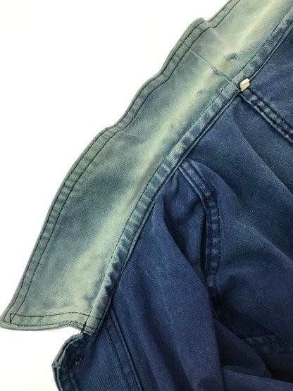 【現状渡し品】【メンズ】 BARBE BLEUE バルブ ブルー FRANCE 60'S-70'S FADE MOLESKIN COVERALLS フランス製 60～70年代 フェイド モールスキン カバーオール 146-261017-ty-16-tagh サイズ：不明 カラー：インディゴ 万代Net店