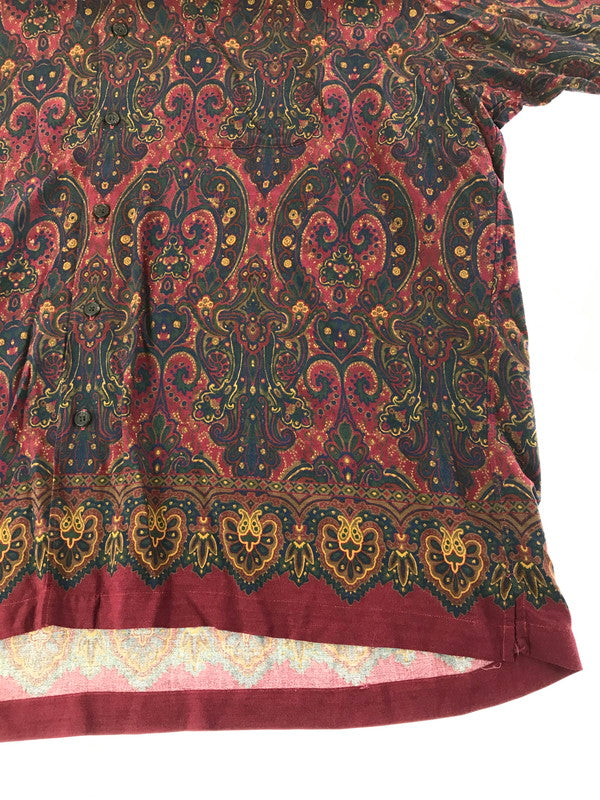 【中古品】【メンズ】 POLO RALPH LAUREN ポロ・ラルフローレン 90’S MARLOWE L/S RAYON SHIRT マーロウ レーヨンシャツ 長袖シャツ 146-261020-na-17-tagh サイズ：XL カラー：マルチカラー 万代Net店