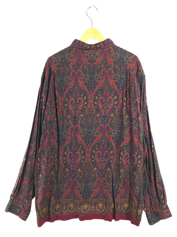 【中古品】【メンズ】 POLO RALPH LAUREN ポロ・ラルフローレン 90’S MARLOWE L/S RAYON SHIRT マーロウ レーヨンシャツ 長袖シャツ 146-261020-na-17-tagh サイズ：XL カラー：マルチカラー 万代Net店
