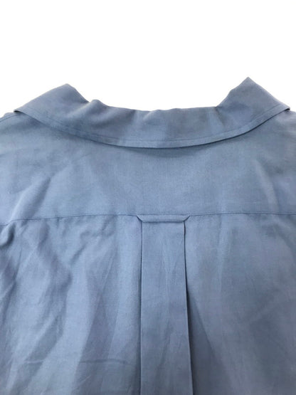 【中古品】【メンズ】 POLO RALPH LAUREN ポロ・ラルフローレン 90'S S/S CALDWELL OPEN COLLAR SHIRT 90年代 コールドウェル オープンカラー シャツ 半袖シャツ 146-261020-na-16-tagh サイズ：L カラー：ブルー 万代Net店