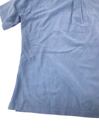 【中古品】【メンズ】 POLO RALPH LAUREN ポロ・ラルフローレン 90'S S/S CALDWELL OPEN COLLAR SHIRT 90年代 コールドウェル オープンカラー シャツ 半袖シャツ 146-261020-na-16-tagh サイズ：L カラー：ブルー 万代Net店