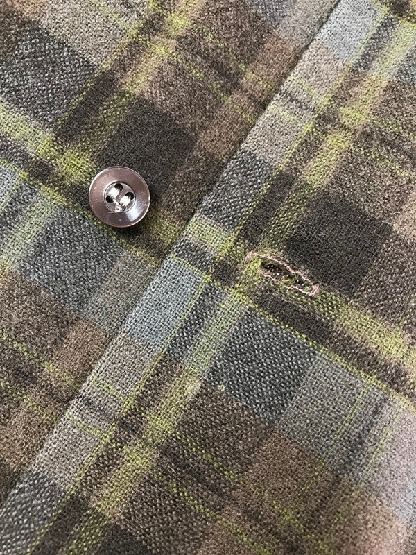 【中古品】【メンズ】 PENDLETON ペンドルトン 50'S L/S WOOL BOARD SHIRT 1950年代 長袖 ウール ボード シャツ 146-261017-ty-17-tagh サイズ：M カラー：カーキ/ブラウン 万代Net店