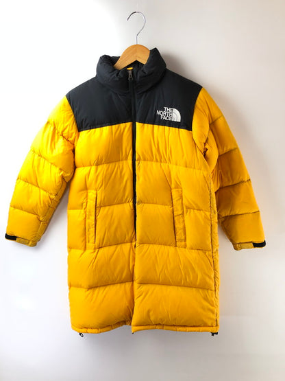【中古品】【メンズ】 THE NORTH FACE ザ ノースフェイス LONG NUPTSE COAT NDW91951 ロング ヌプシ コート アウター 144-261019-ty-07-tagh サイズ：S カラー：イエロー 万代Net店