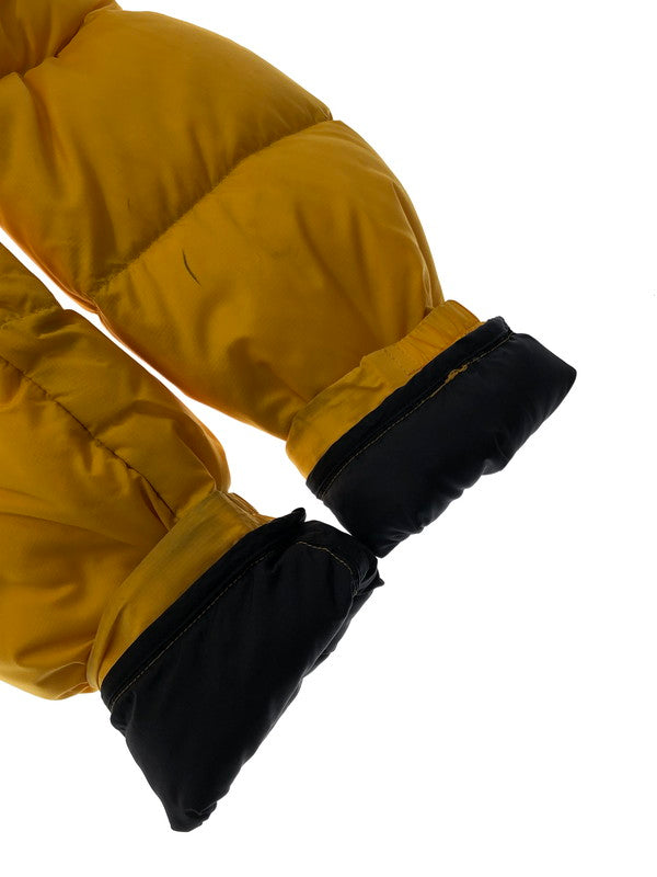 【中古品】【メンズ】 THE NORTH FACE ザ ノースフェイス LONG NUPTSE COAT NDW91951 ロング ヌプシ コート アウター 144-261019-ty-07-tagh サイズ：S カラー：イエロー 万代Net店