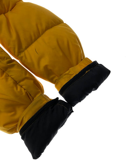 【中古品】【メンズ】 THE NORTH FACE ザ ノースフェイス LONG NUPTSE COAT NDW91951 ロング ヌプシ コート アウター 144-261019-ty-07-tagh サイズ：S カラー：イエロー 万代Net店