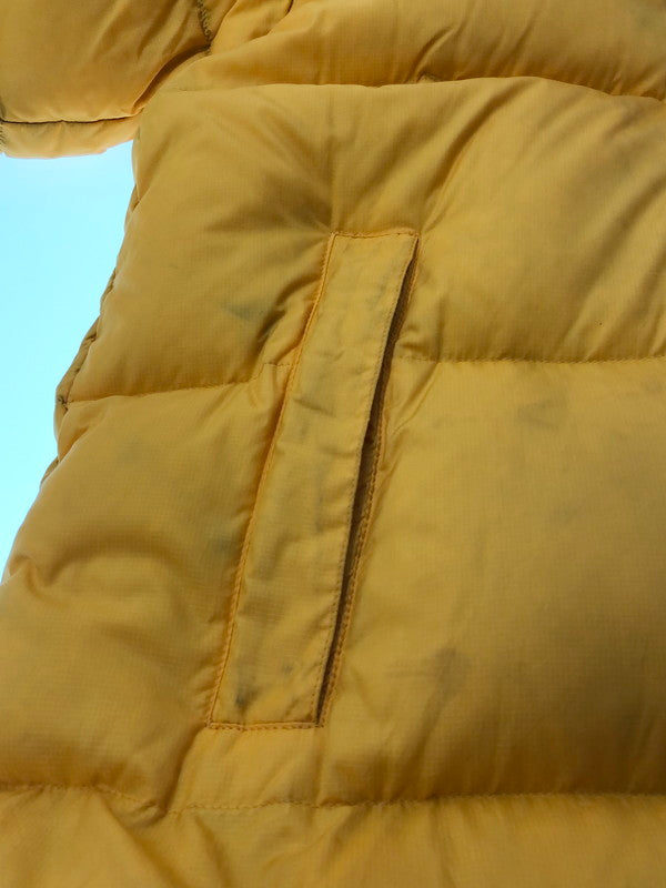 【中古品】【メンズ】 THE NORTH FACE ザ ノースフェイス LONG NUPTSE COAT NDW91951 ロング ヌプシ コート アウター 144-261019-ty-07-tagh サイズ：S カラー：イエロー 万代Net店
