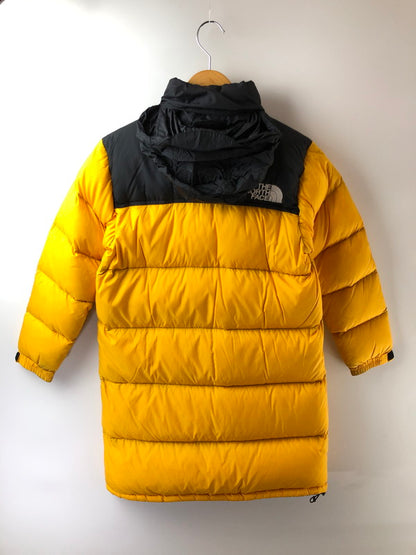【中古品】【メンズ】 THE NORTH FACE ザ ノースフェイス LONG NUPTSE COAT NDW91951 ロング ヌプシ コート アウター 144-261019-ty-07-tagh サイズ：S カラー：イエロー 万代Net店