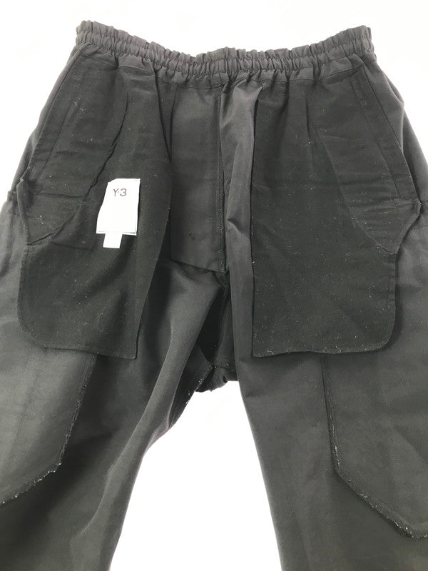 【中古品】【メンズ】 Y-3 ワイスリー EASY CARGO PANTS イージー カーゴ パンツ ボトムス 151-261027-ty-20-tagh サイズ：S カラー：ブラック 万代Net店
