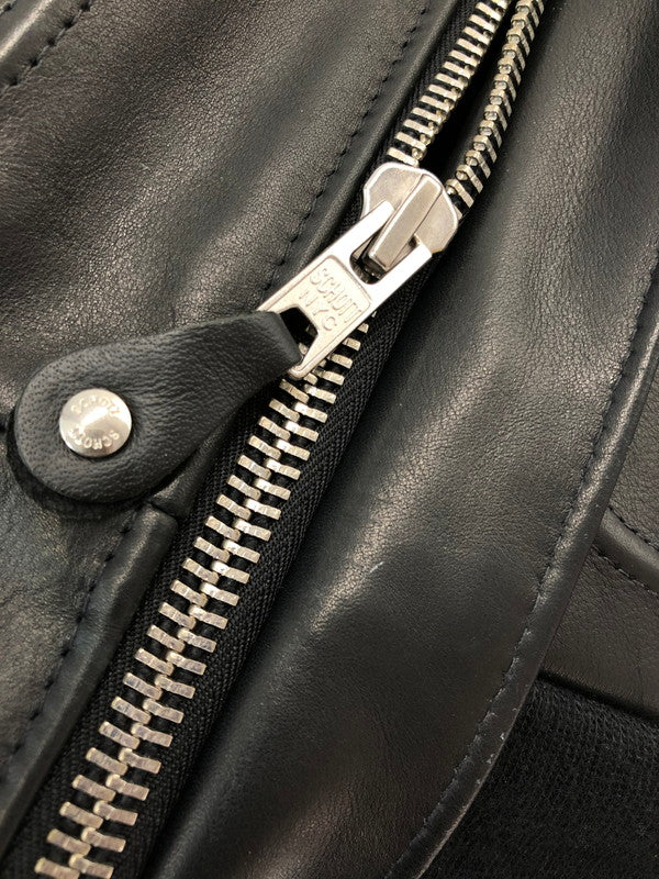 【中古品】【メンズ】 SCHOTT ショット USA COWHIDE A-2 BOMBER JACKET 7010 USA製 カウハイド A-2 ボンバージャケット アウター 145-261019-ty-03-tagh サイズ：38 カラー：ブラック 万代Net店
