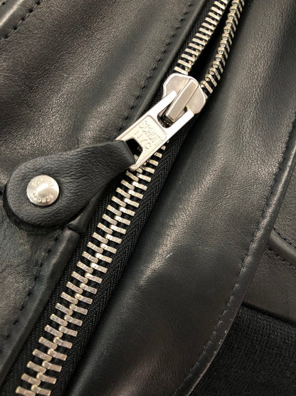 【中古品】【メンズ】 SCHOTT ショット USA COWHIDE A-2 BOMBER JACKET 7010 USA製 カウハイド A-2 ボンバージャケット アウター 145-261019-ty-03-tagh サイズ：38 カラー：ブラック 万代Net店