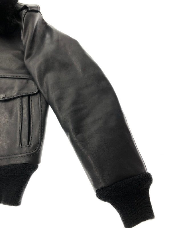 【中古品】【メンズ】 SCHOTT ショット USA COWHIDE A-2 BOMBER JACKET 7010 USA製 カウハイド A-2 ボンバージャケット アウター 145-261019-ty-03-tagh サイズ：38 カラー：ブラック 万代Net店