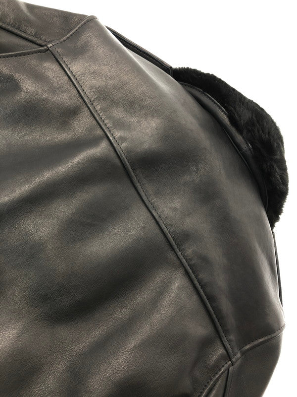 【中古品】【メンズ】 SCHOTT ショット USA COWHIDE A-2 BOMBER JACKET 7010 USA製 カウハイド A-2 ボンバージャケット アウター 145-261019-ty-03-tagh サイズ：38 カラー：ブラック 万代Net店
