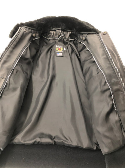 【中古品】【メンズ】 SCHOTT ショット USA COWHIDE A-2 BOMBER JACKET 7010 USA製 カウハイド A-2 ボンバージャケット アウター 145-261019-ty-03-tagh サイズ：38 カラー：ブラック 万代Net店