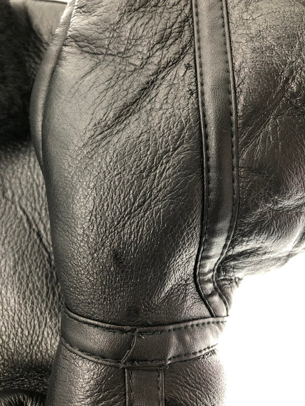 【現状渡し品】【メンズ】 US MILITARY GARMENT ユーエス ミリタリー ガーメント B-3 MOUTON FLIGHT JACKET ムートン フライト ジャケット アウター 147-261019-ty-02-tagh サイズ：M カラー：ブラック 万代Net店
