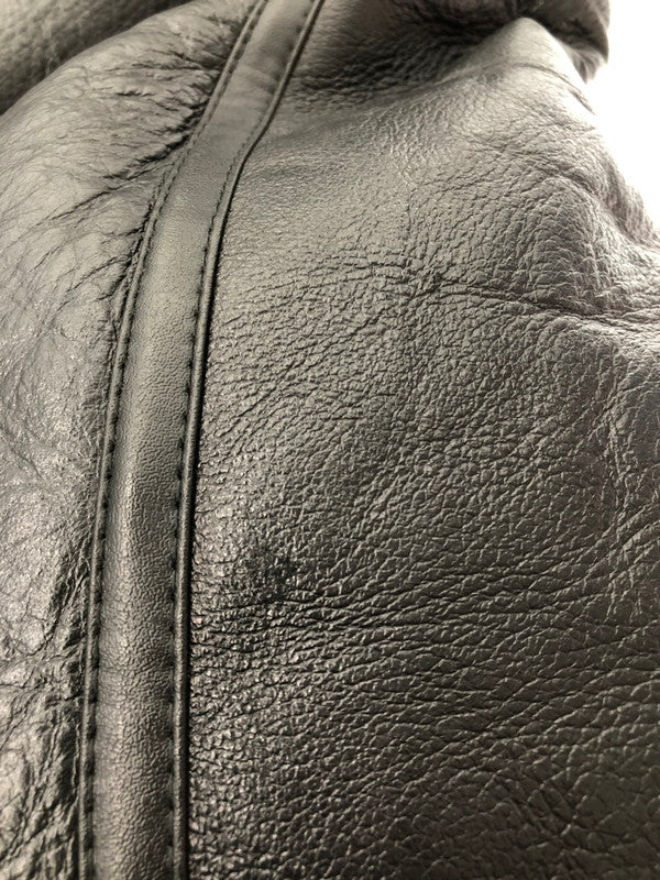 【現状渡し品】【メンズ】 US MILITARY GARMENT ユーエス ミリタリー ガーメント B-3 MOUTON FLIGHT JACKET ムートン フライト ジャケット アウター 147-261019-ty-02-tagh サイズ：M カラー：ブラック 万代Net店