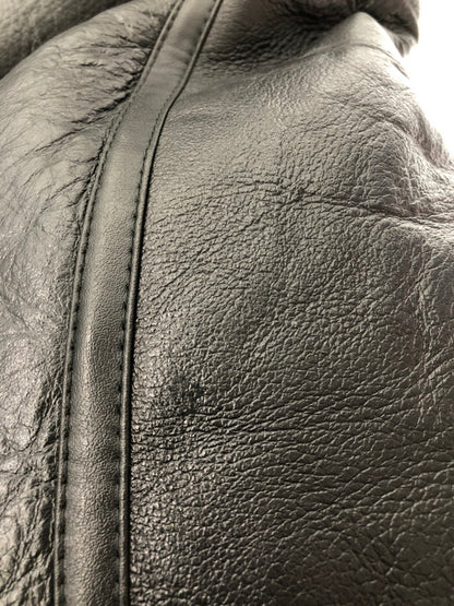 【現状渡し品】【メンズ】 US MILITARY GARMENT ユーエス ミリタリー ガーメント B-3 MOUTON FLIGHT JACKET ムートン フライト ジャケット アウター 147-261019-ty-02-tagh サイズ：M カラー：ブラック 万代Net店