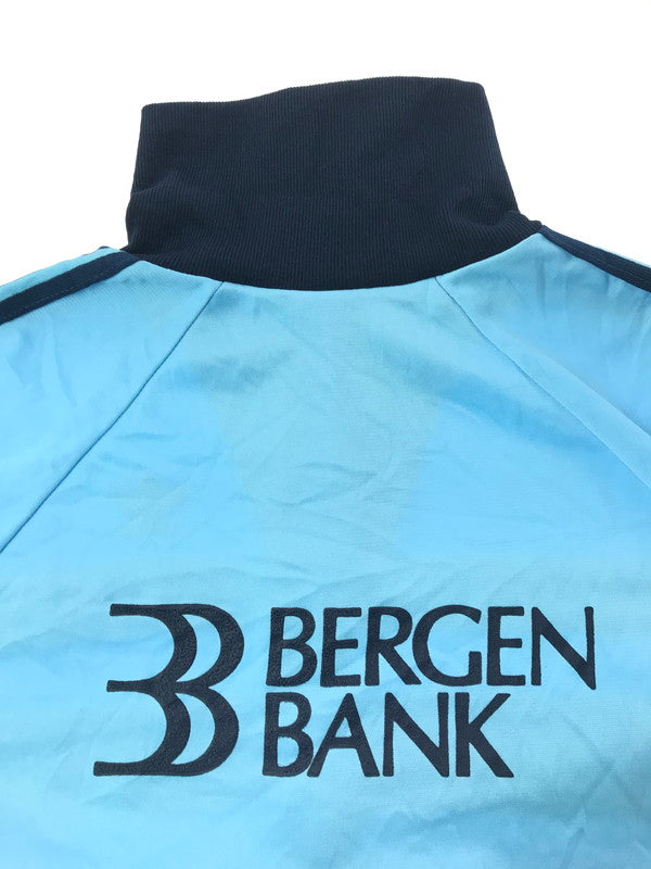 【現状渡し品】【メンズ】 ADIDAS アディダス 70'S UK BERGEN BANK TRACK JACKET 70年代 英国製 ベルゲン バンク トラック ジャケット アウター 146-261027-ty-15-tagh サイズ：174 カラー：ライトブルー 万代Net店