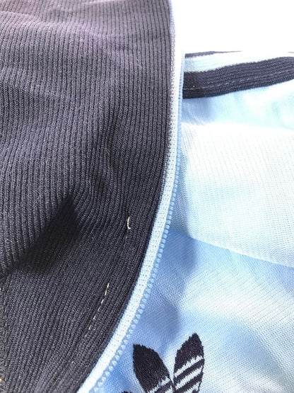 【現状渡し品】【メンズ】 ADIDAS アディダス 70'S UK BERGEN BANK TRACK JACKET 70年代 英国製 ベルゲン バンク トラック ジャケット アウター 146-261027-ty-15-tagh サイズ：174 カラー：ライトブルー 万代Net店