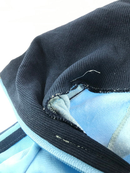 【現状渡し品】【メンズ】 ADIDAS アディダス 70'S UK BERGEN BANK TRACK JACKET 70年代 英国製 ベルゲン バンク トラック ジャケット アウター 146-261027-ty-15-tagh サイズ：174 カラー：ライトブルー 万代Net店