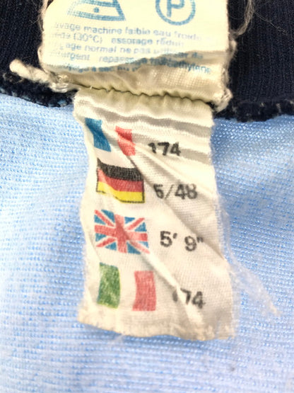 【現状渡し品】【メンズ】 ADIDAS アディダス 70'S UK BERGEN BANK TRACK JACKET 70年代 英国製 ベルゲン バンク トラック ジャケット アウター 146-261027-ty-15-tagh サイズ：174 カラー：ライトブルー 万代Net店