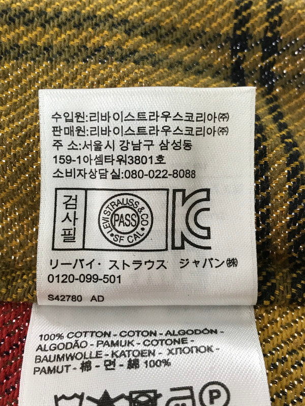 【中古品】【メンズ】 LEVI'S VINTAGE CLOTHING リーバイスビンテージクロージング L/S FLANNEL SHIRT 60592-0032 フランネルシャツ 長袖シャツ 145-261020-na-19-tagh サイズ：S カラー：マルチカラー 万代Net店