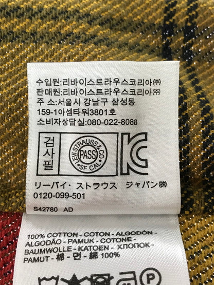【中古品】【メンズ】 LEVI'S VINTAGE CLOTHING リーバイスビンテージクロージング L/S FLANNEL SHIRT 60592-0032 フランネルシャツ 長袖シャツ 145-261020-na-19-tagh サイズ：S カラー：マルチカラー 万代Net店