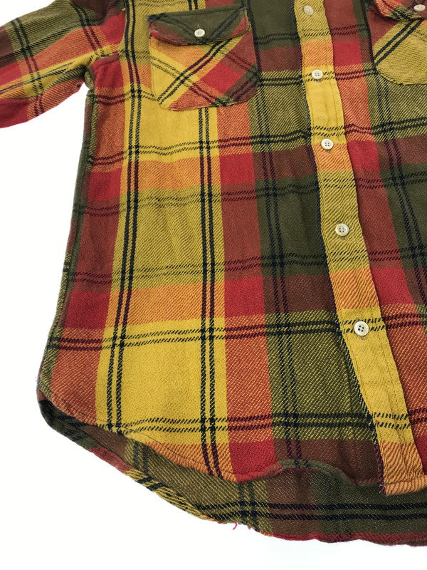 【中古品】【メンズ】 LEVI'S VINTAGE CLOTHING リーバイスビンテージクロージング L/S FLANNEL SHIRT 60592-0032 フランネルシャツ 長袖シャツ 145-261020-na-19-tagh サイズ：S カラー：マルチカラー 万代Net店