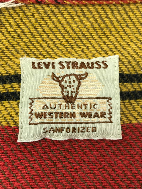 【中古品】【メンズ】 LEVI'S VINTAGE CLOTHING リーバイスビンテージクロージング L/S FLANNEL SHIRT 60592-0032 フランネルシャツ 長袖シャツ 145-261020-na-19-tagh サイズ：S カラー：マルチカラー 万代Net店