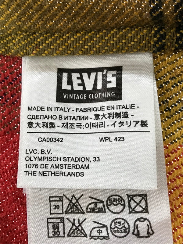 【中古品】【メンズ】 LEVI'S VINTAGE CLOTHING リーバイスビンテージクロージング L/S FLANNEL SHIRT 60592-0032 フランネルシャツ 長袖シャツ 145-261020-na-19-tagh サイズ：S カラー：マルチカラー 万代Net店