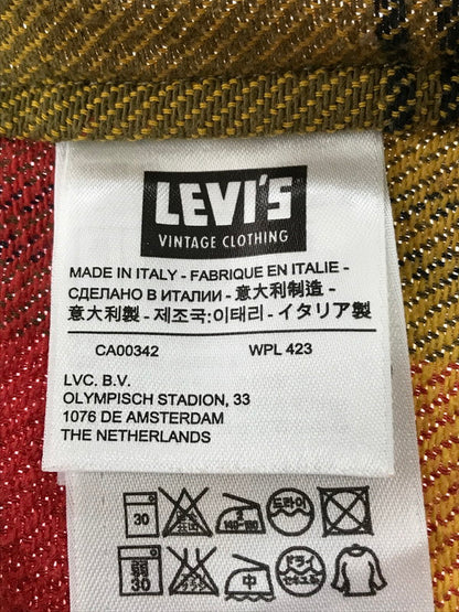 【中古品】【メンズ】 LEVI'S VINTAGE CLOTHING リーバイスビンテージクロージング L/S FLANNEL SHIRT 60592-0032 フランネルシャツ 長袖シャツ 145-261020-na-19-tagh サイズ：S カラー：マルチカラー 万代Net店