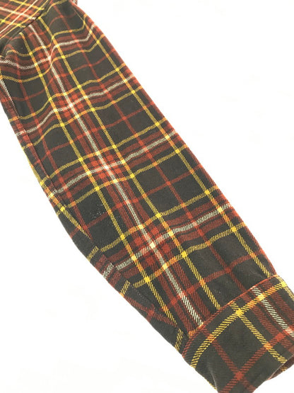 【ジャンク品】【メンズ】 PENDLETON ペンドルトン 60'S L/S BD WOOL CHECK SHIRT 60年代 ボタンダウン ウール チェックシャツ 長袖シャツ 146-261020-na-20-tagh サイズ：M カラー：ブラウン系 万代Net店