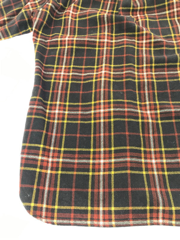 【ジャンク品】【メンズ】 PENDLETON ペンドルトン 60'S L/S BD WOOL CHECK SHIRT 60年代 ボタンダウン ウール チェックシャツ 長袖シャツ 146-261020-na-20-tagh サイズ：M カラー：ブラウン系 万代Net店