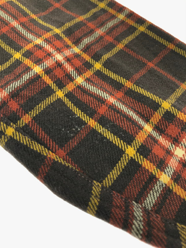 【ジャンク品】【メンズ】 PENDLETON ペンドルトン 60'S L/S BD WOOL CHECK SHIRT 60年代 ボタンダウン ウール チェックシャツ 長袖シャツ 146-261020-na-20-tagh サイズ：M カラー：ブラウン系 万代Net店