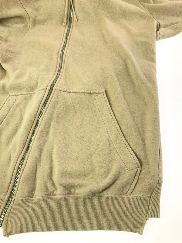 【中古品】【メンズ】 MIHARAYASUHIRO ミハラヤスヒロ ZIP UP HOODIE 21213701 ジップ アップ フーディー 長袖 パーカー 140-261026-ty-08-tagh サイズ：S カラー：ベージュ 万代Net店