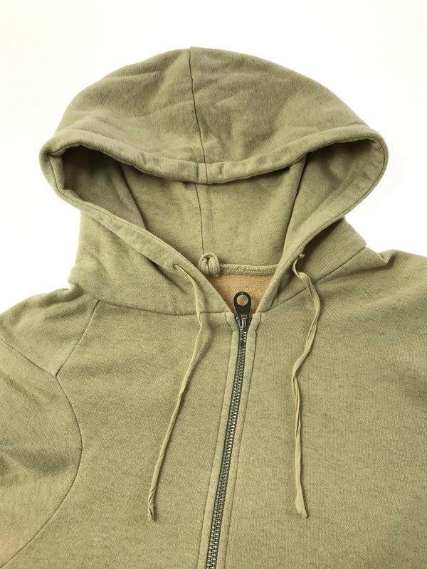 【中古品】【メンズ】 MIHARAYASUHIRO ミハラヤスヒロ ZIP UP HOODIE 21213701 ジップ アップ フーディー 長袖 パーカー 140-261026-ty-08-tagh サイズ：S カラー：ベージュ 万代Net店