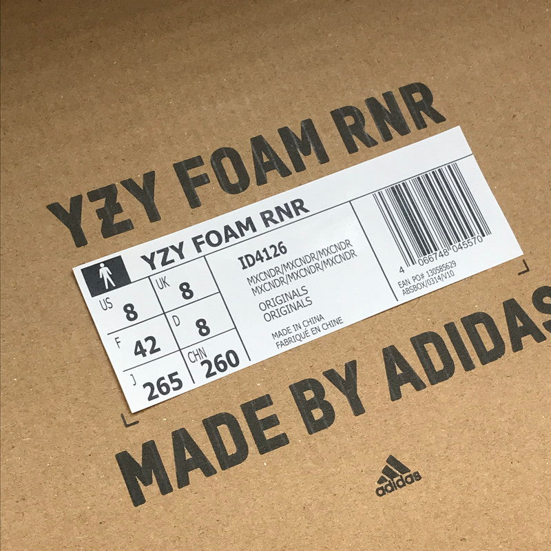 【中古品】【メンズ】 ADIDAS アディダス YEEZY FOAM RUNNER ID4126 イージー フォーム ランナー スニーカー 靴 161-261018-na-12-tagh サイズ：26.5cm US 8 カラー：MX CINDER 万代Net店
