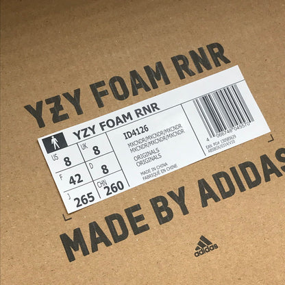 【中古品】【メンズ】 ADIDAS アディダス YEEZY FOAM RUNNER ID4126 イージー フォーム ランナー スニーカー 靴 161-261018-na-12-tagh サイズ：26.5cm US 8 カラー：MX CINDER 万代Net店