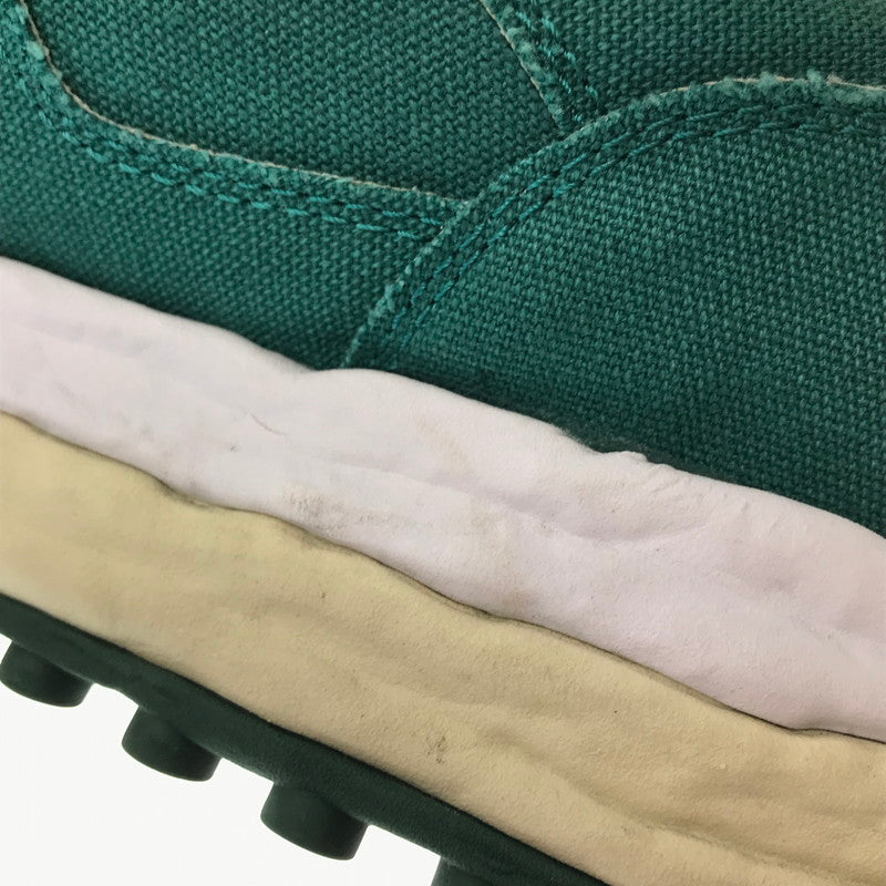 【中古品】【メンズ】 MAISON MIHARA YASUHIRO メゾン ミハラ ヤスヒロ SCOTT OG SOLE CANVAS LOW-CUT SNEAKER A14FW702-GREEN スニーカー 靴 162-261016-rt-10-tagh サイズ：41 カラー：グリーン 万代Net店