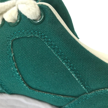 【中古品】【メンズ】 MAISON MIHARA YASUHIRO メゾン ミハラ ヤスヒロ SCOTT OG SOLE CANVAS LOW-CUT SNEAKER A14FW702-GREEN スニーカー 靴 162-261016-rt-10-tagh サイズ：41 カラー：グリーン 万代Net店