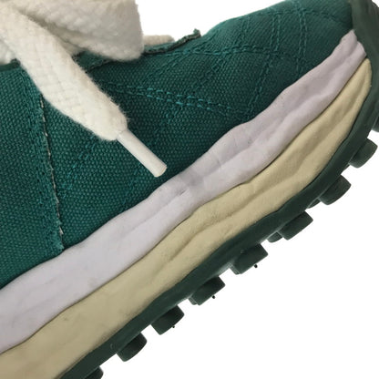 【中古品】【メンズ】 MAISON MIHARA YASUHIRO メゾン ミハラ ヤスヒロ SCOTT OG SOLE CANVAS LOW-CUT SNEAKER A14FW702-GREEN スニーカー 靴 162-261016-rt-10-tagh サイズ：41 カラー：グリーン 万代Net店